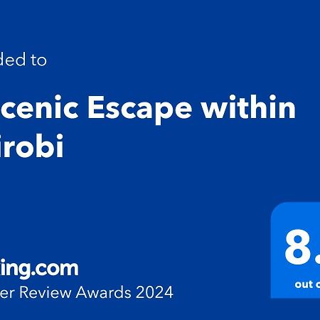 A Scenic Escape Within Nairobi Daire Dış mekan fotoğraf